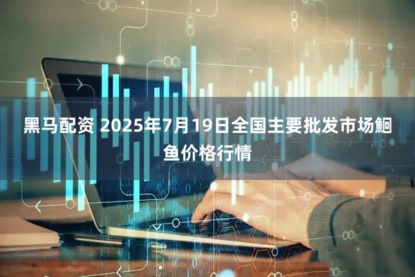 黑马配资 2025年7月19日全国主要批发市场鮰鱼价格行情